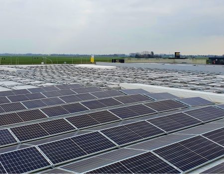 Zonnepanelen op dak