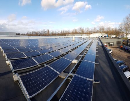 Industriële zonnepanelen