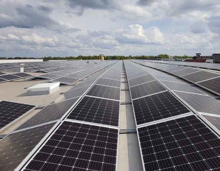 Industriële zonnepanelen